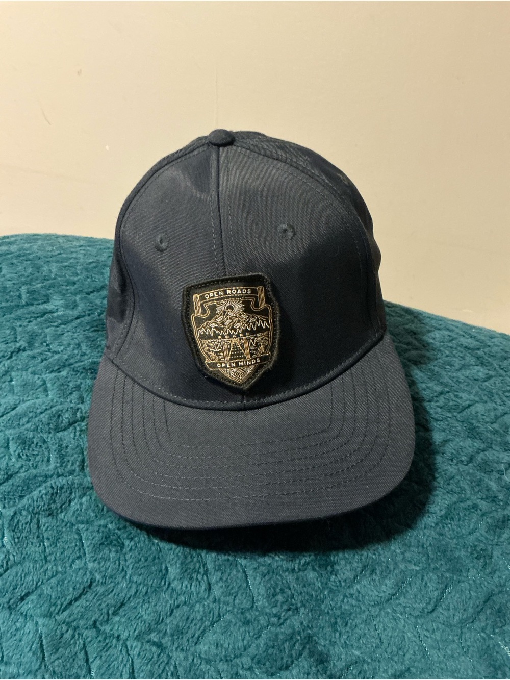 Roark Navy Blue Patch Baseball Cap